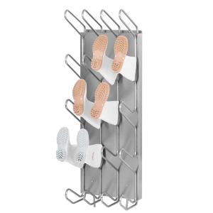 Apavu žāvētājs ar metāla rāmi, 5-20 pāriem, baltiem un rozā žāvētājiem, pieslēdzams centrālapkurei.
